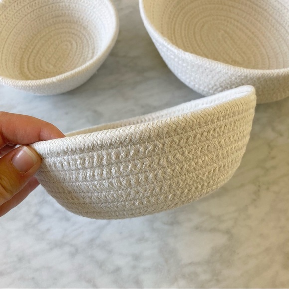 Other - Three Montessori rope treasure baskets - 3 sizes